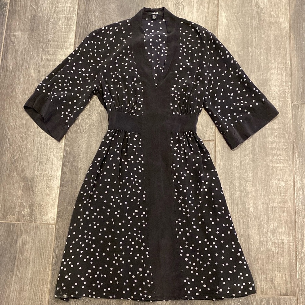 Silk dress size small